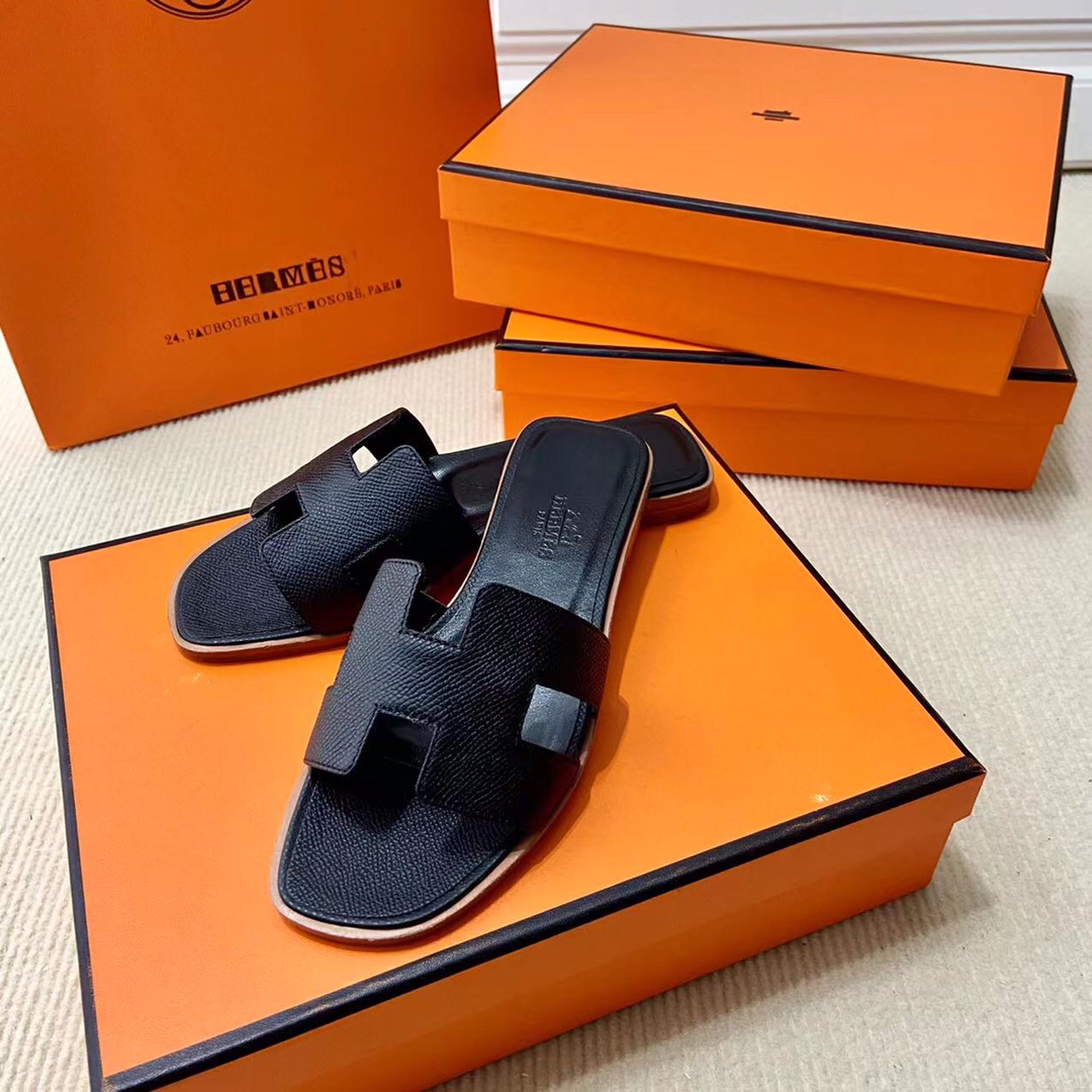 에르메스 올수공 오란 슬리퍼 샌들 앱송 68